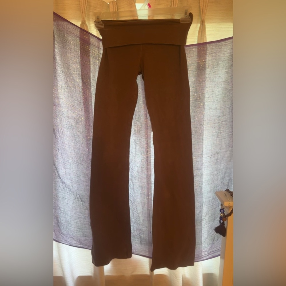 Brandy Melville Brown Flare Pants